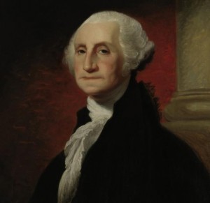 A Gilbert Stuart portrait of George Washington, circa 1796-1803. (Sotheby’s New York)