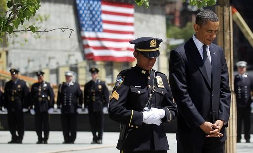 Obama Attends Wreath-Laying Ceremony At Ground Zero 